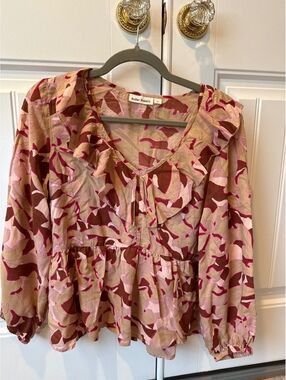 Roller Rabbit blouse XS